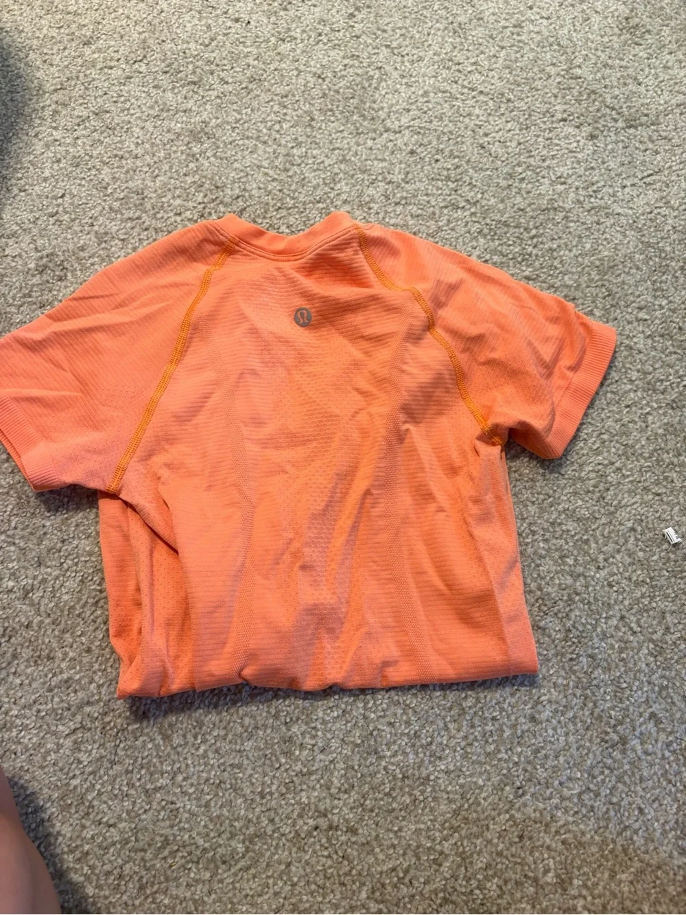 lululemon athletica Short-Sleeve Active Tee - Bright Orange